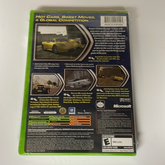 X-Box games - Sealed in original plastic.
Blinx & Project Gotham Racing 2 - Picture 6 of 8